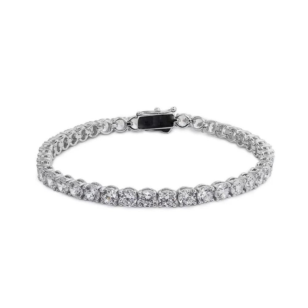 Carat London CZ Silver Tennis Bracelet Keanes Jewellers