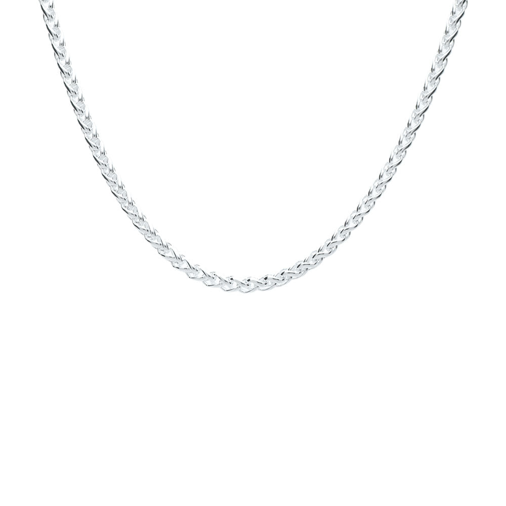 Sterling Silver Thin Wheat Link Chain – Keanes Jewellers