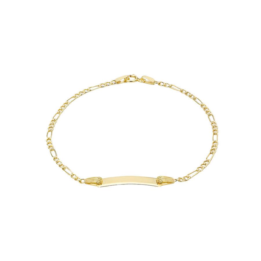 Gold Figaro Chain Bracelet – RoseGold & Black Pty Ltd