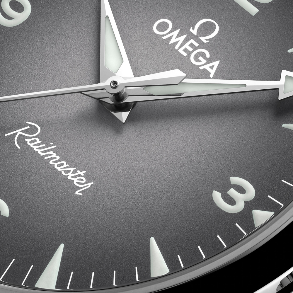 OMEGA Seamaster Railmaster Grey Dial 38mm - Main Image