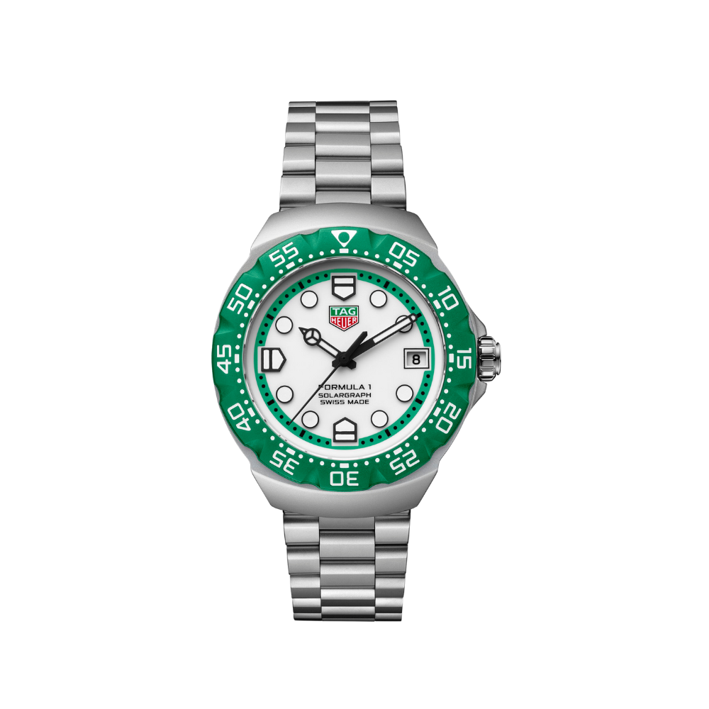 TAG Heuer Formula Solargraph Green 38mm – Keanes Jewellers