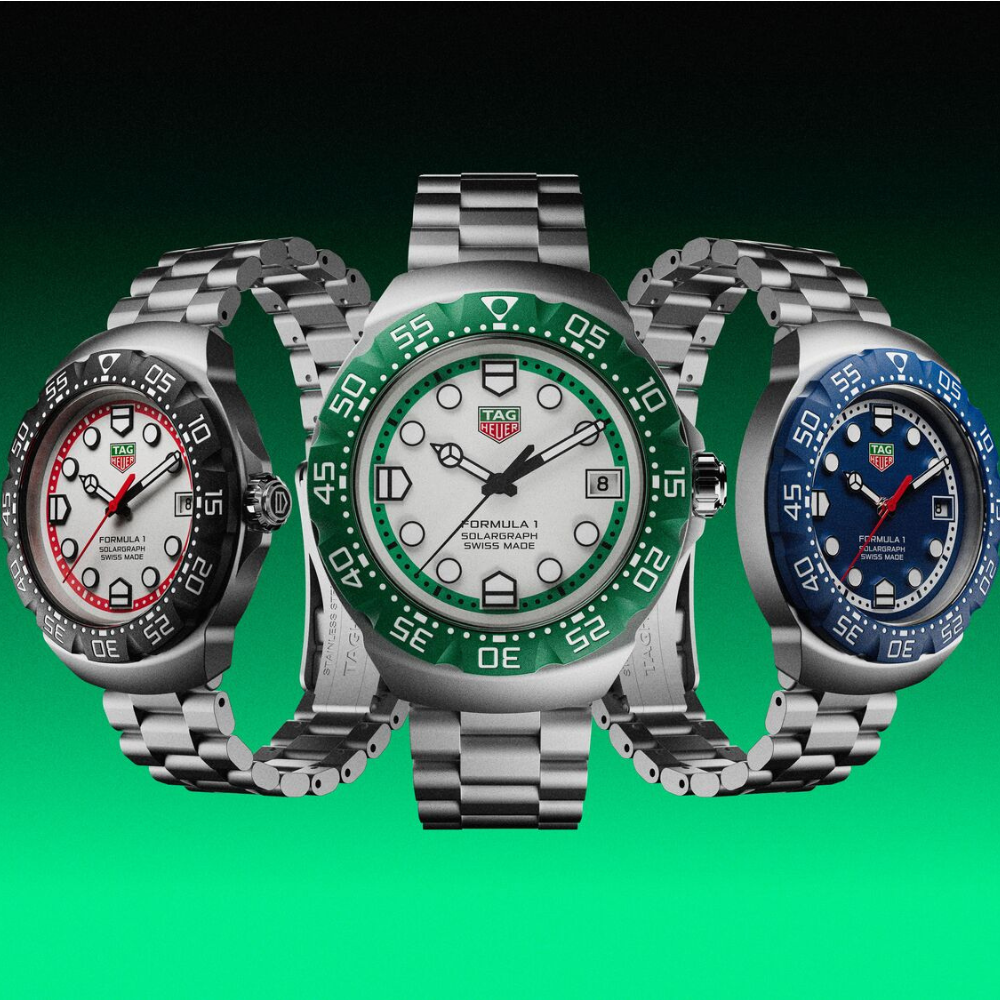 TAG Heuer Formula Solargraph Green 38mm – Keanes Jewellers