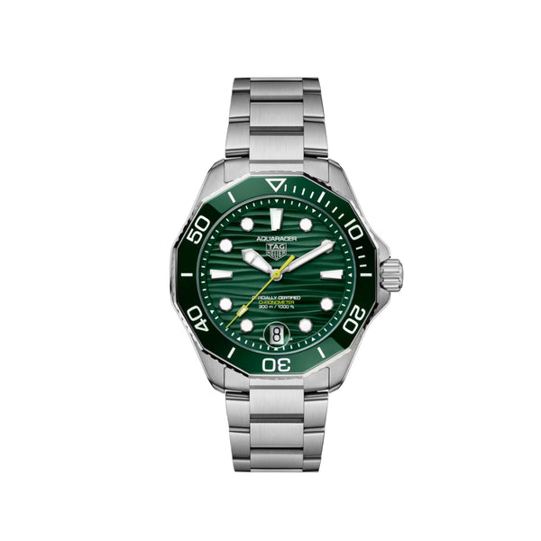 TAG Heuer Aquaracer Professional 300 Date Green 42mm Watch
