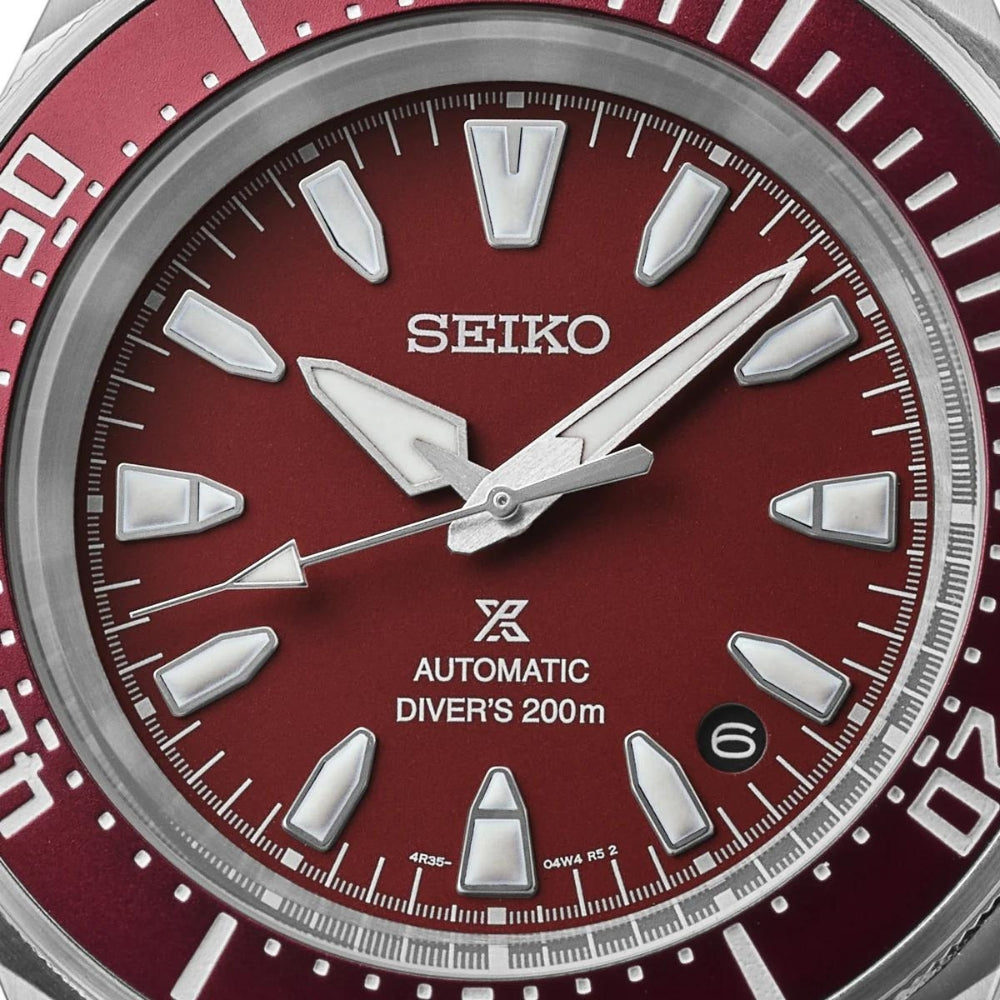 Red seiko watch hotsell