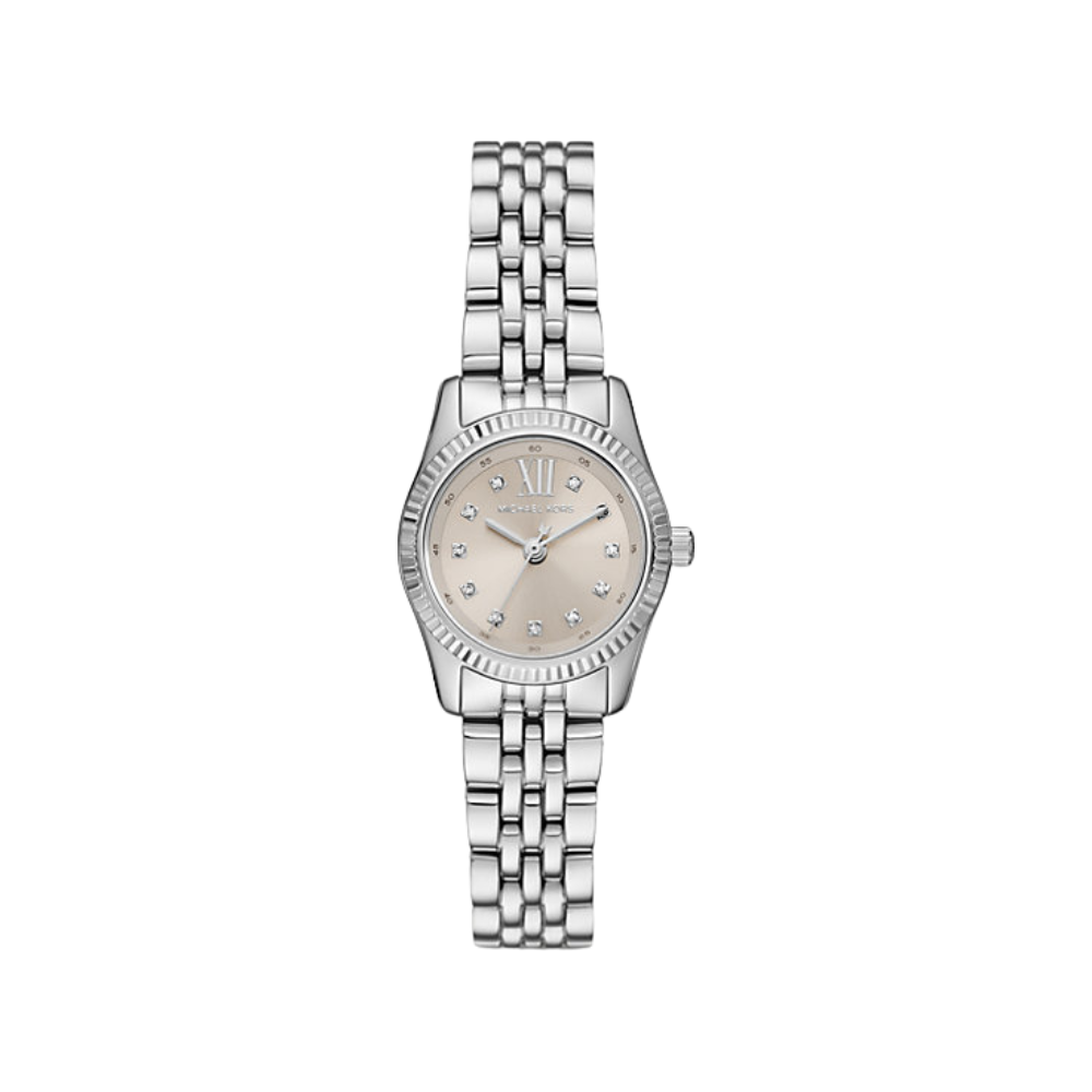Michael Kors Petite Lexington 26mm Silver MK4843 Watch – Keanes