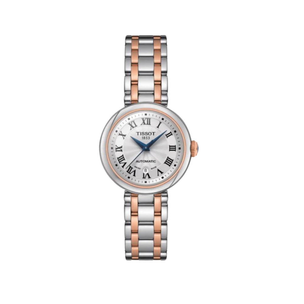 Tissot-Bellissima-Automatic-Two-Tone-Lady-Watch – Keanes Jewellers