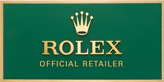 Rolex Official Retailer Green Plaque