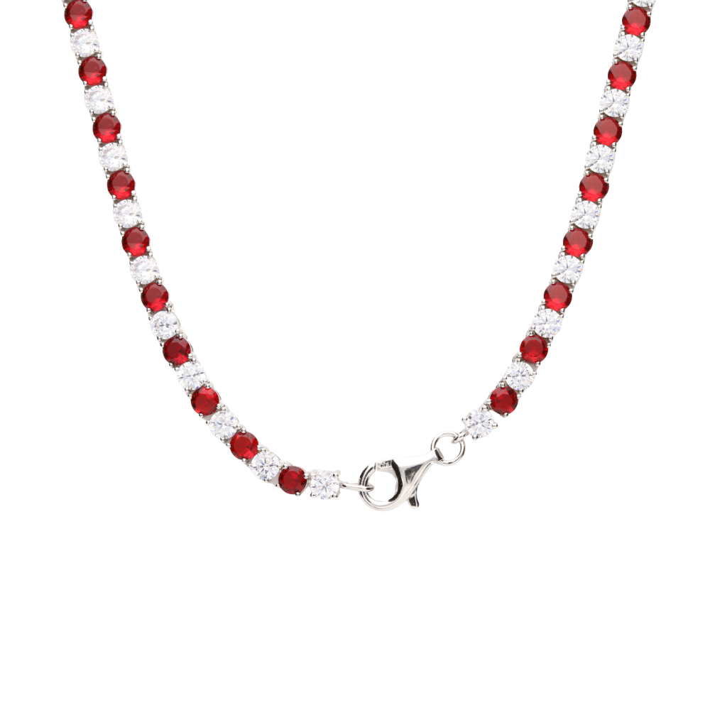 White Gold, Ruby And Diamond Necklace Available For Immediate Sale At  Sotheby's