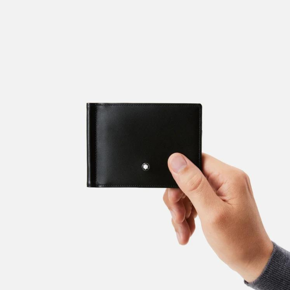 Montblanc extreme 2.0 wallet 6cc with money clip outlet