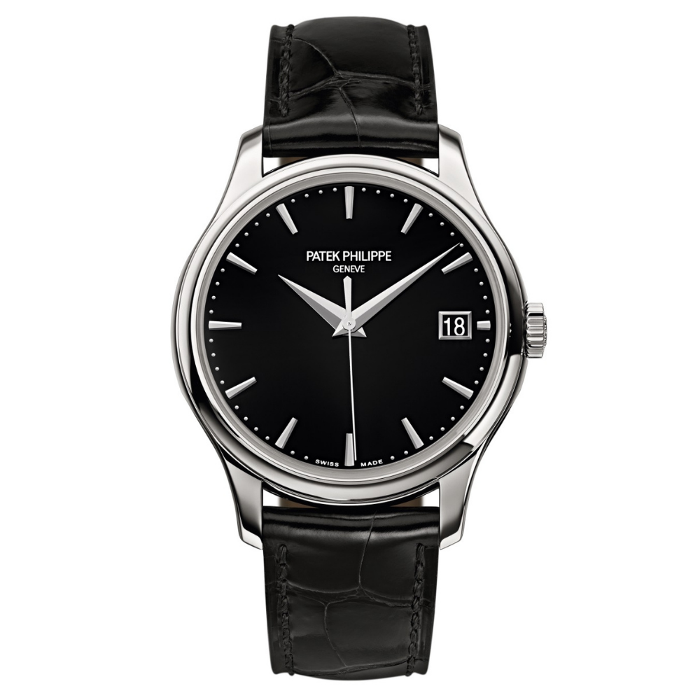 Patek calatrava black dial discount