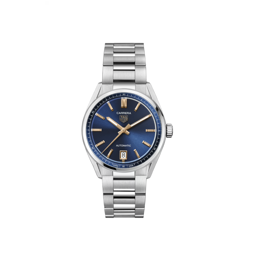 TAG Heuer Carrera Date 36mm Blue Watch WBN2311.BA0001 Keanes Jewellers