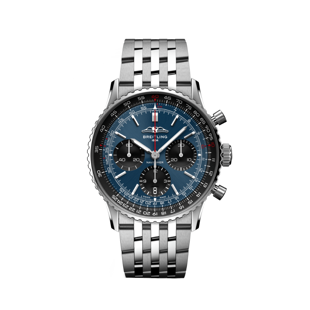 Breitling navitimer blue clearance