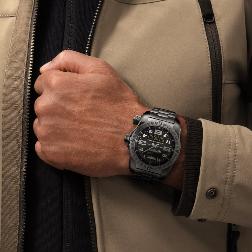 Breitling Professional Emergency Titanium 51mm Watch Keanes Jewellers