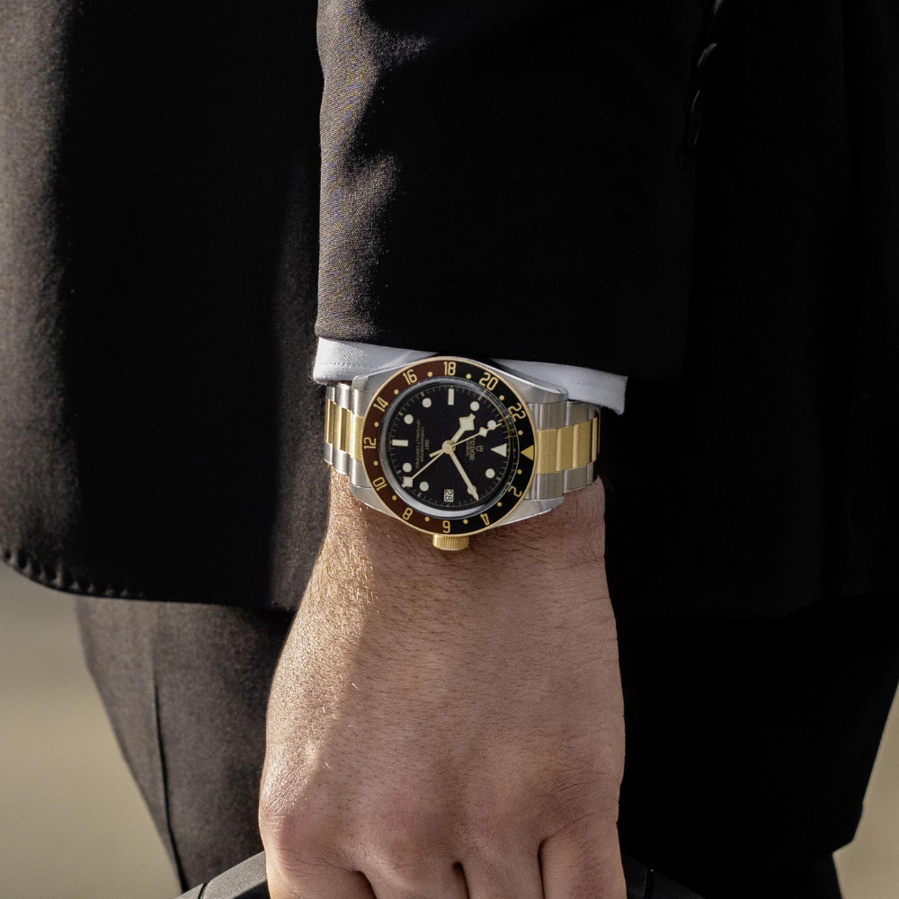 TUDOR Black Bay GMT S&G Steel and Yellow Gold Bracelet – Keanes