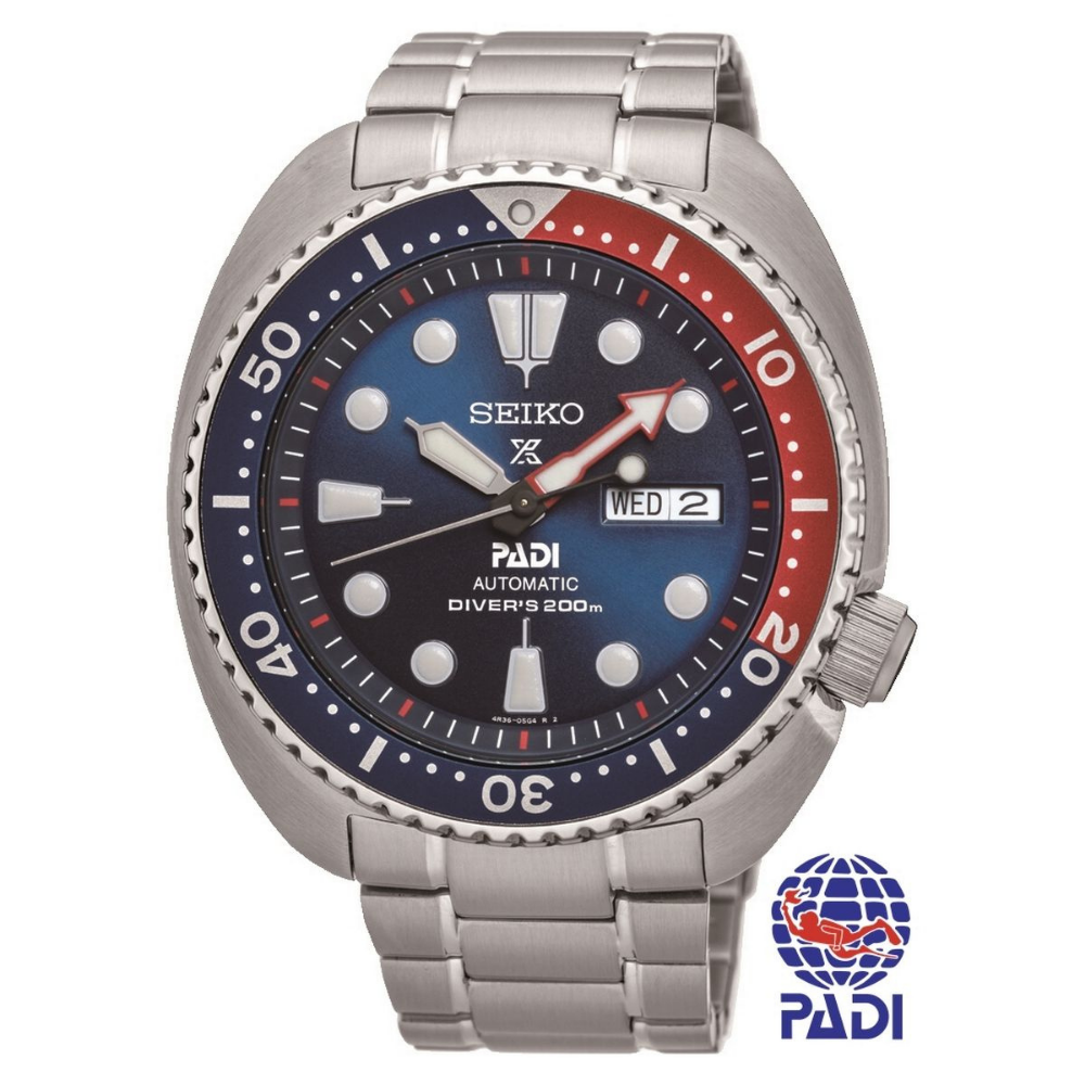Seiko Prospex Padi Turtle Automatic Diver Special Edition Watch